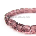 square glass beads,handmade glass bead made in china